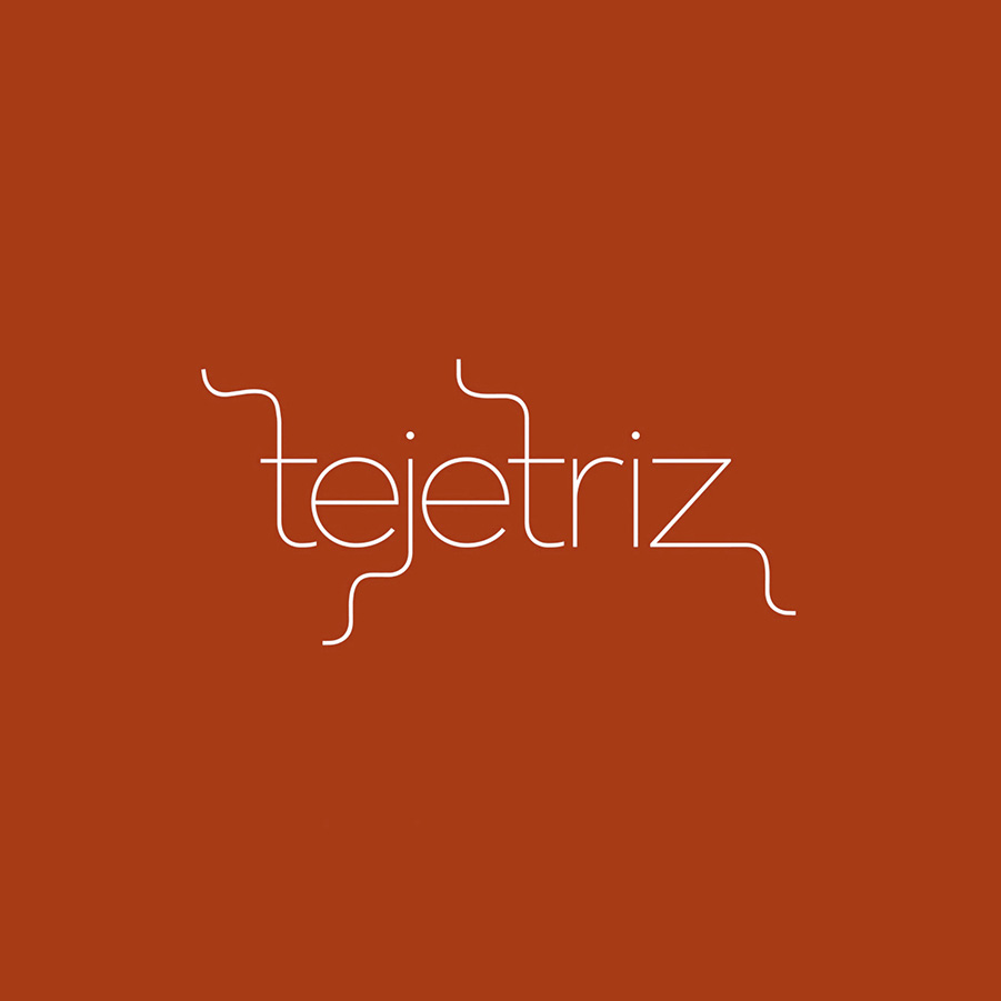 Tejetriz logo, empresa de tapices | Tapestry company, logo