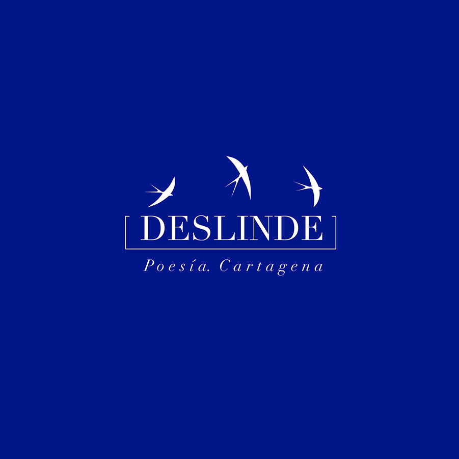 Deslinde, Poesía Cartagena, logo | Deslinde, poertry festival, logo